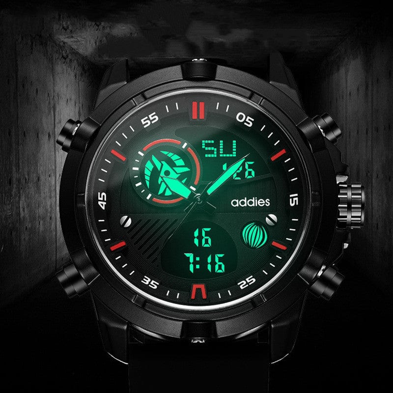 Men Sports Water Luminous Metal Watch