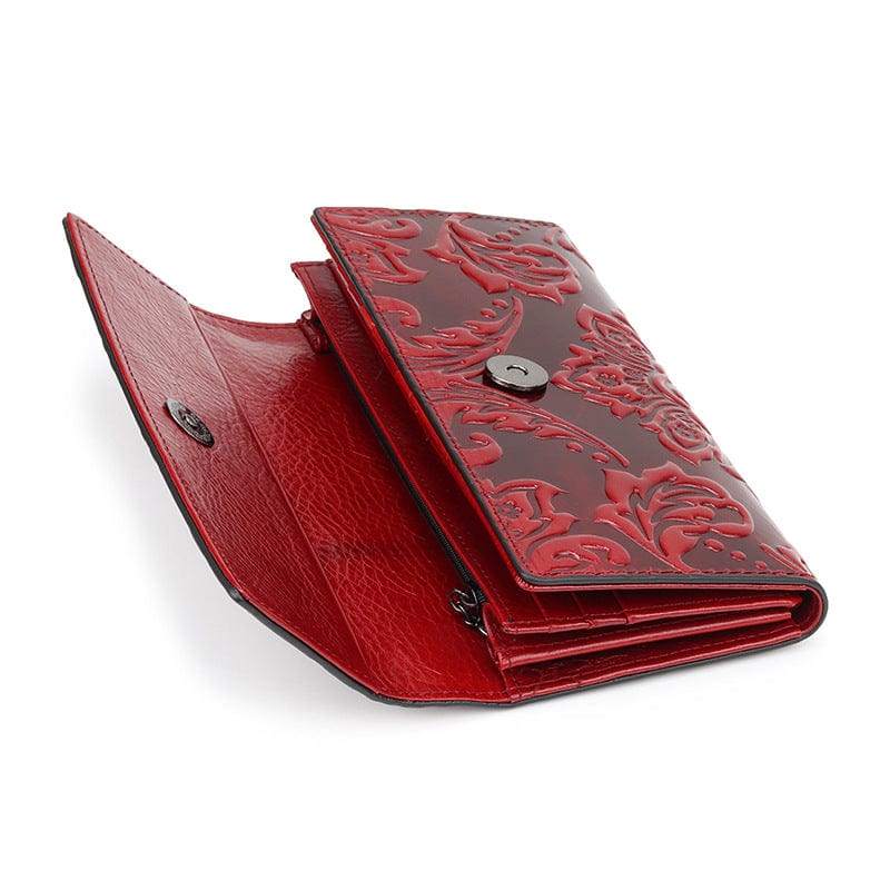 Women's Long Leather Wallet