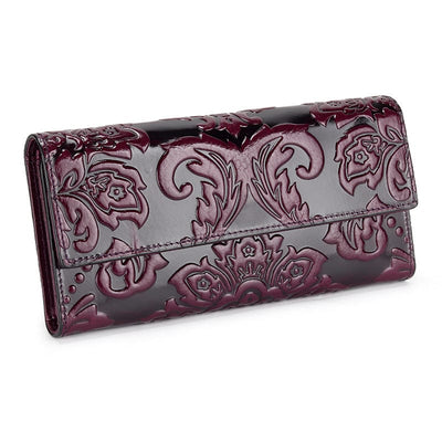 Women's Long Leather Wallet