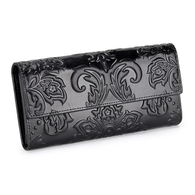 Women's Long Leather Wallet