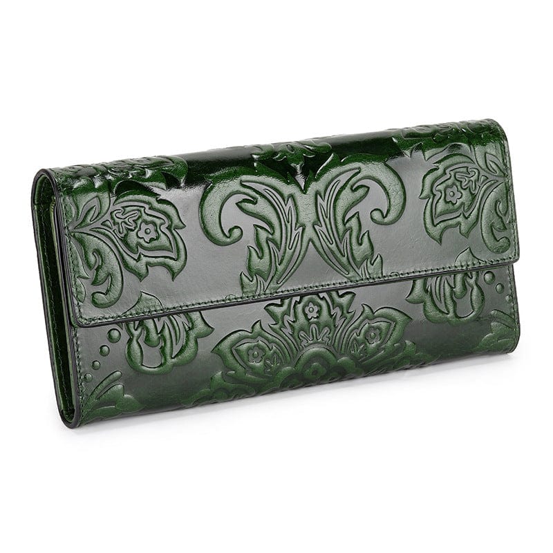 Women's Long Leather Wallet