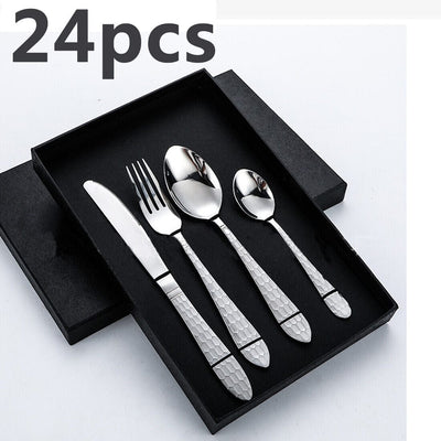 24pc Stainless Steel Cutlery Set