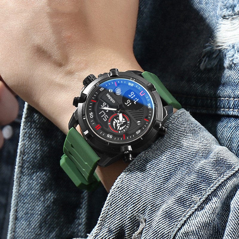 Men Sports Water Luminous Metal Watch