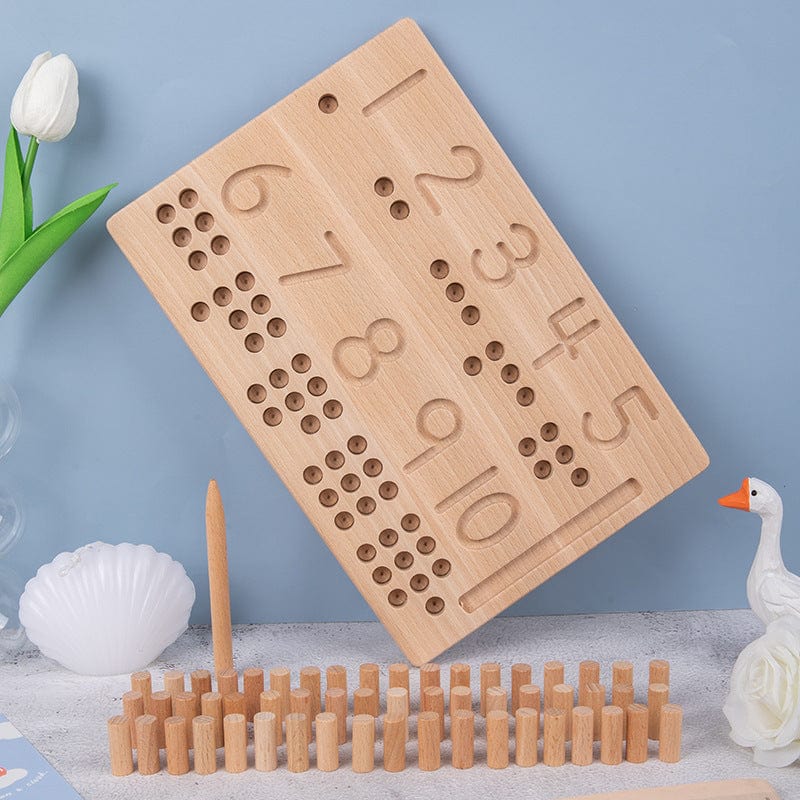 Early Childhood Montessori Maths Board