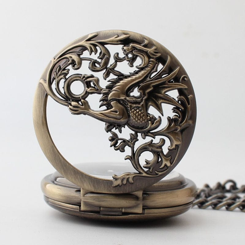 Men's Flying Dragon Pocket Watch