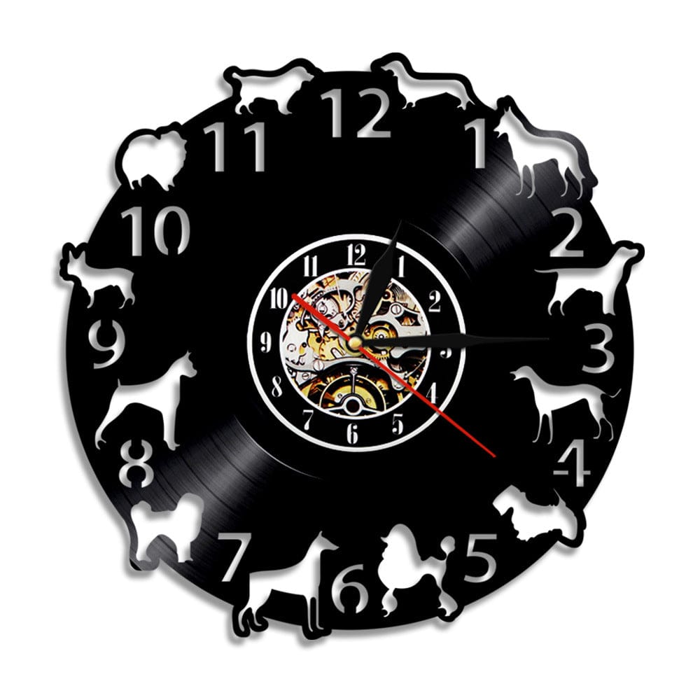 Dog Breed Wall Clock