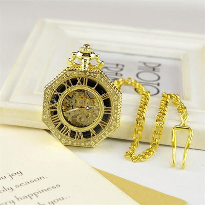 Openwork Pocket Watch