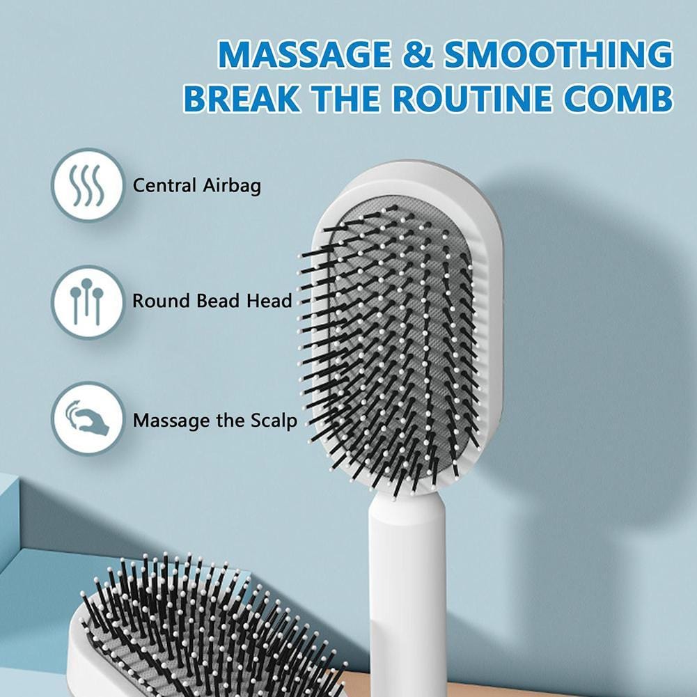 3D Self-Cleaning Hair Brush