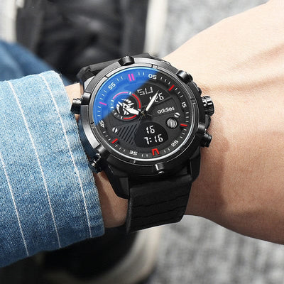 Men Sports Water Luminous Metal Watch