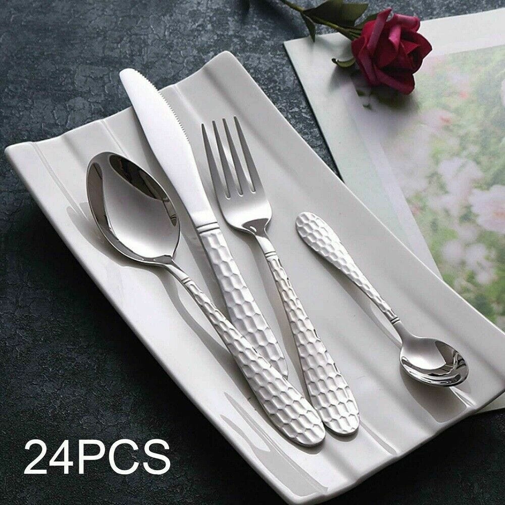 24pc Stainless Steel Cutlery Set