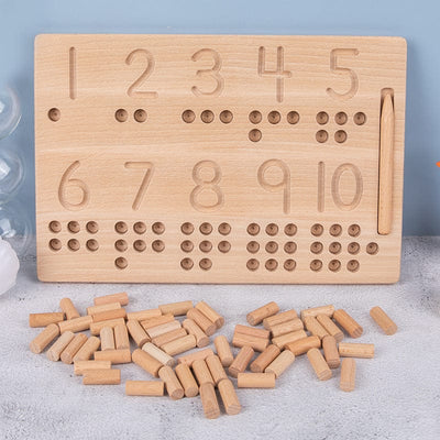 Early Childhood Montessori Maths Board