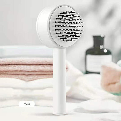 One-key Self-cleaning Hair Brush