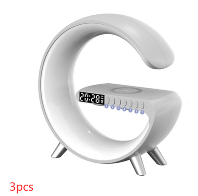 Intelligent LED Atmosphere Lamp Bluetooth Speaker Wireless Charger