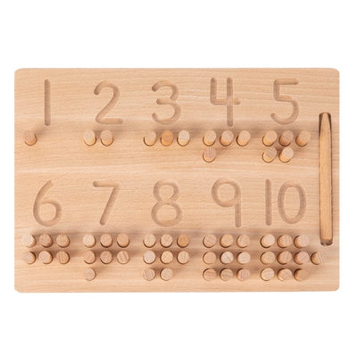 Early Childhood Montessori Maths Board