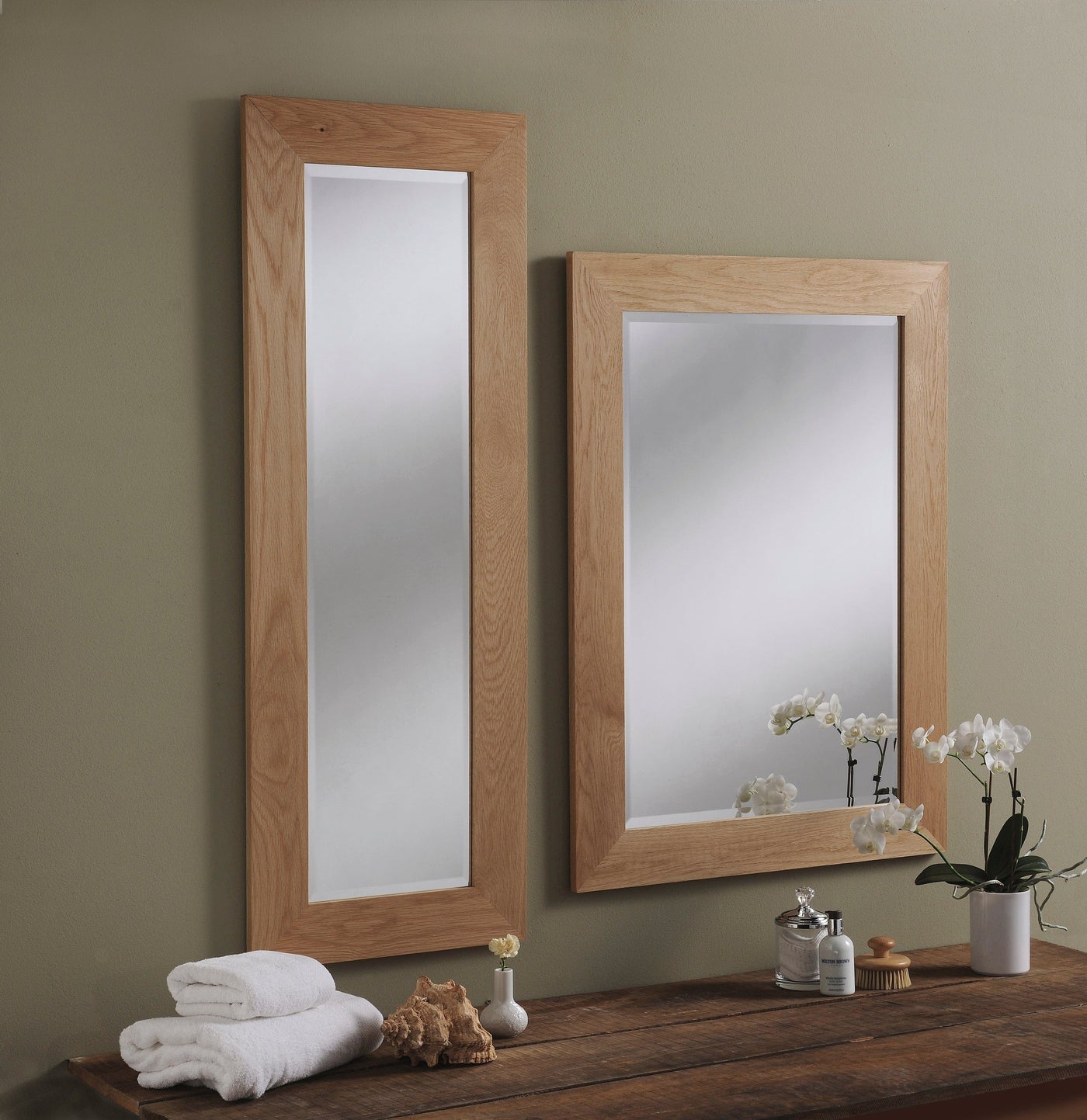 Yearn Oak Framed Mirror