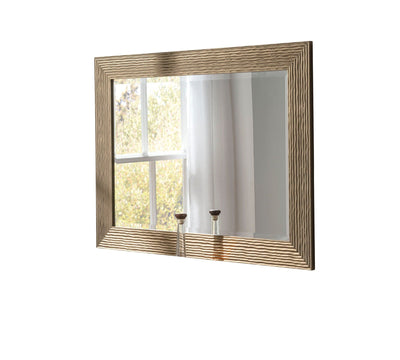 Yearn Panel Ridged Frame Mirror