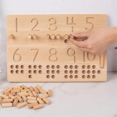 Early Childhood Montessori Maths Board