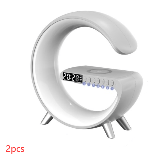 Intelligent LED Atmosphere Lamp Bluetooth Speaker Wireless Charger