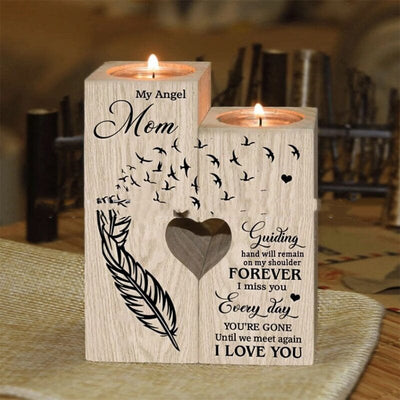 Heart-Embossed Candle Holders