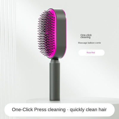 3D Self-Cleaning Hair Brush