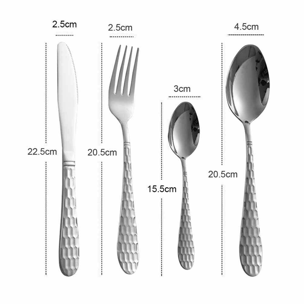 24pc Stainless Steel Cutlery Set