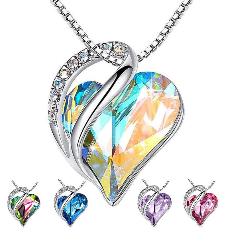 Heart Shaped Geometric Necklace