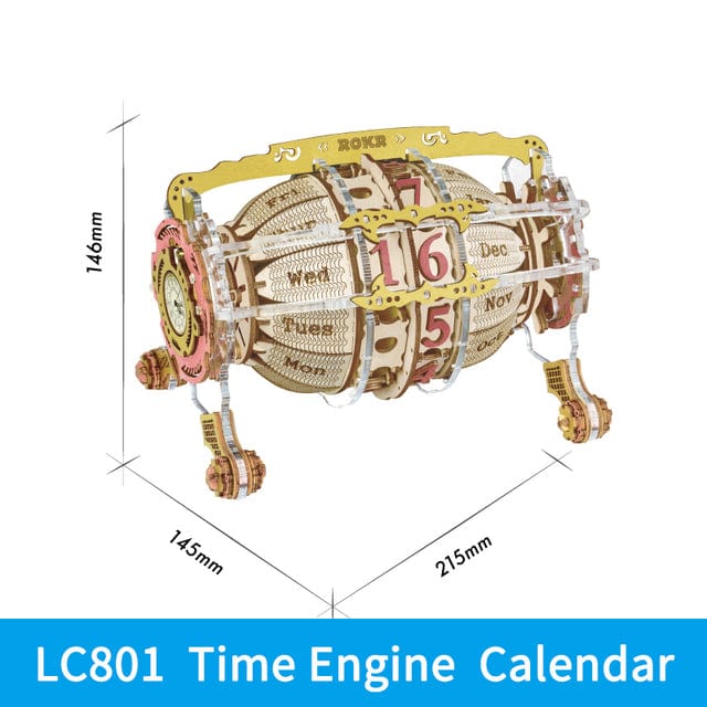 3D Robotime Zodiac Time Keeper