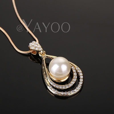 Women Pearl Jewellery Set