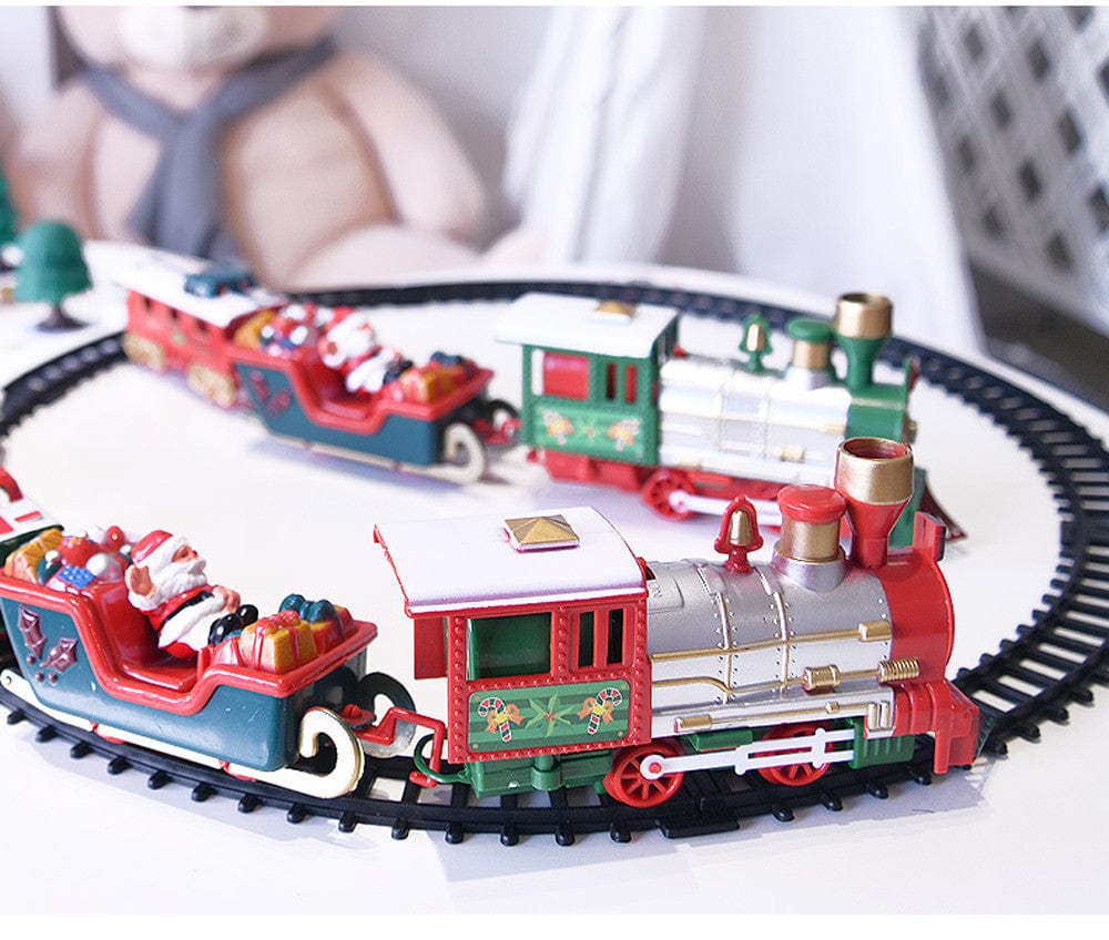 Toy Train Set with Lights & Sounds