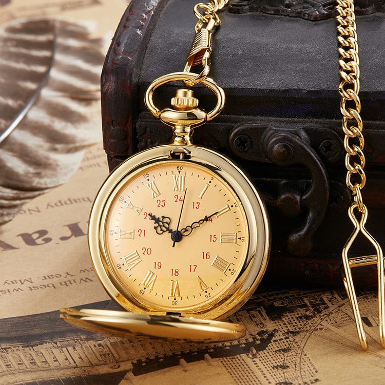 Engraved Pocket Watch