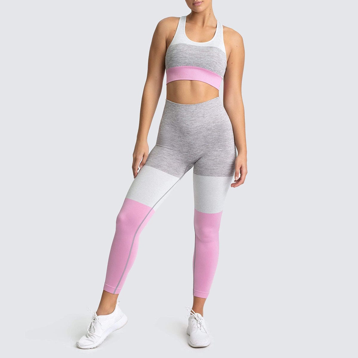 Colour Block Sport Suit