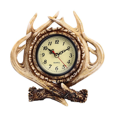 Antlers Ornament Clock