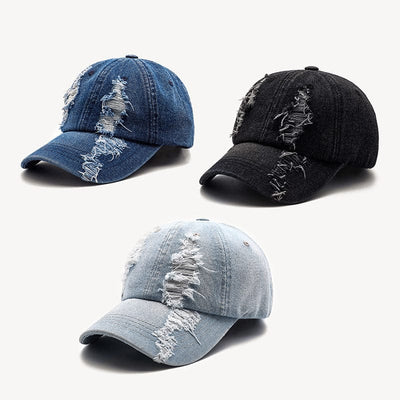 Men's Washed & Worn Cowboy Baseball Caps