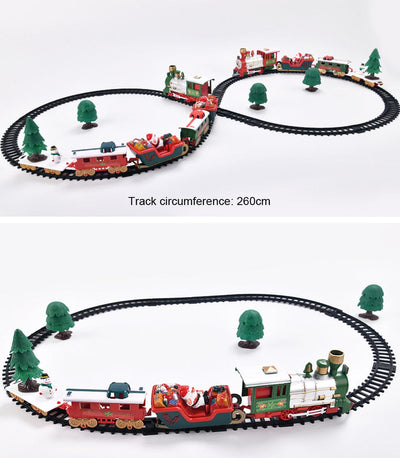 Toy Train Set with Lights & Sounds