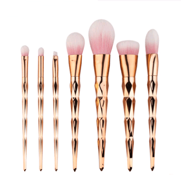 Diamond Makeup Brush Set