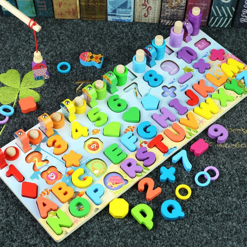 3D Wooden Montessori Educational Toy