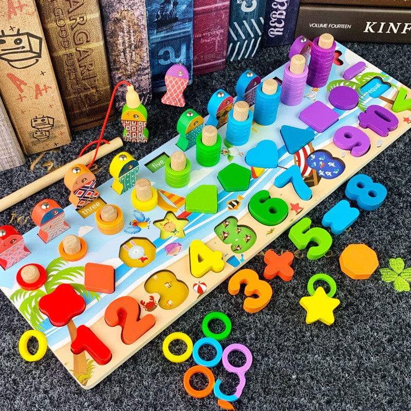 3D Wooden Montessori Educational Toy