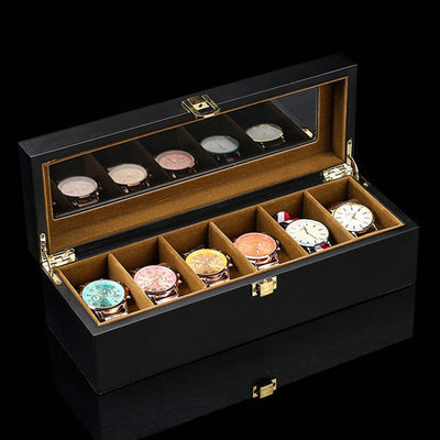 Wooden Watch Storage Case