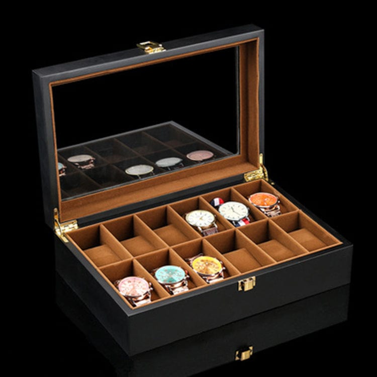 Wooden Watch Storage Case