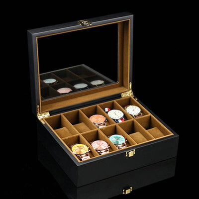 Wooden Watch Storage Case