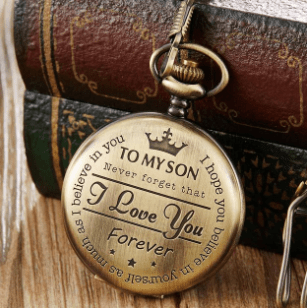 Forever Love Pocket Watch