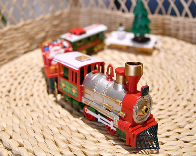 Toy Train Set with Lights & Sounds