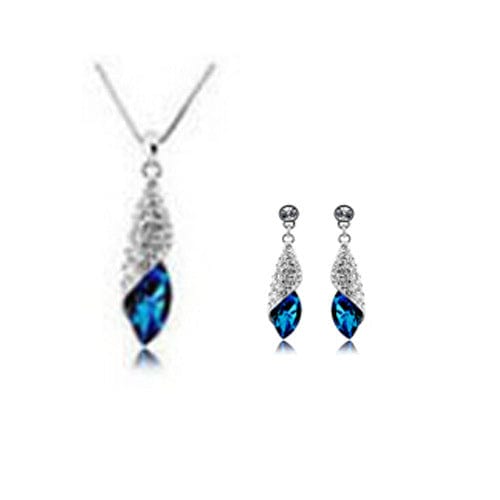 Earring necklace set