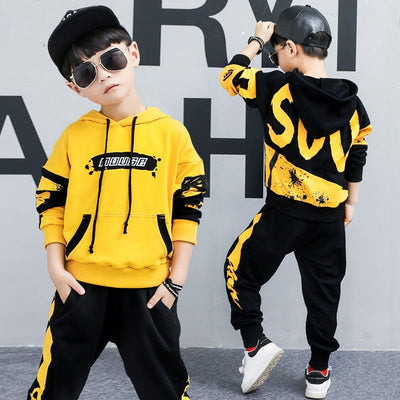 Boy's Hooded Sports Suit