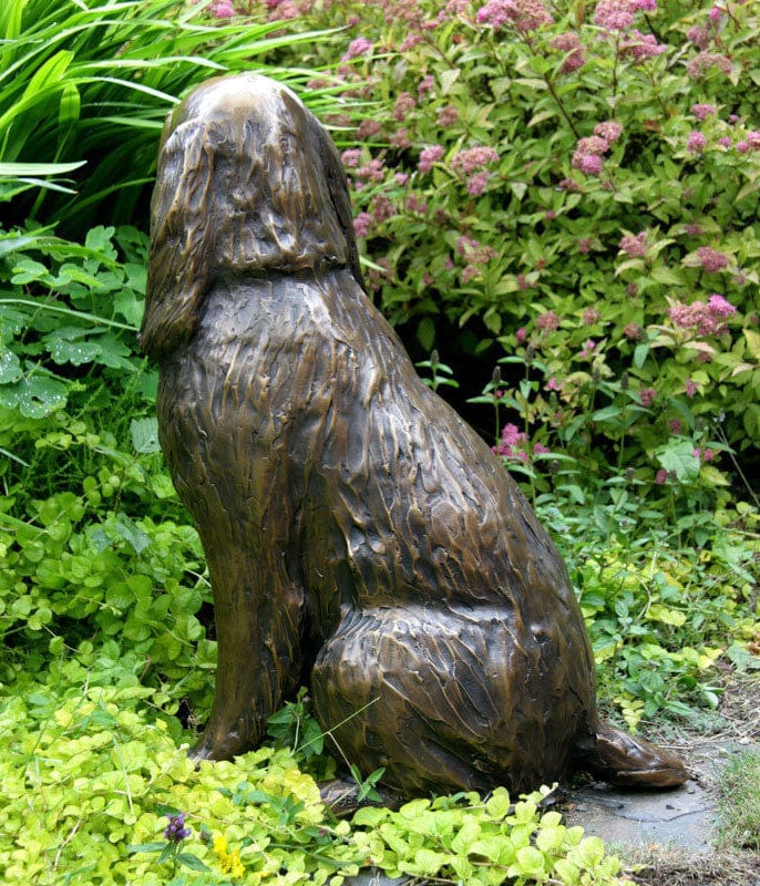 Golden Retriever Garden Ornament