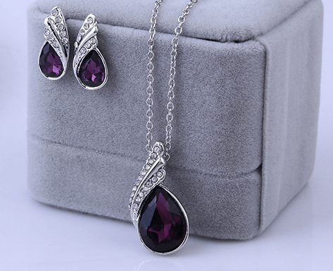 Crystal Necklace Set