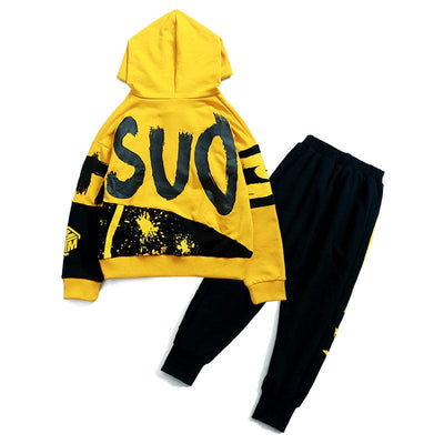 Boy's Hooded Sports Suit