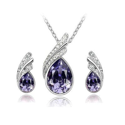 Crystal Necklace Set