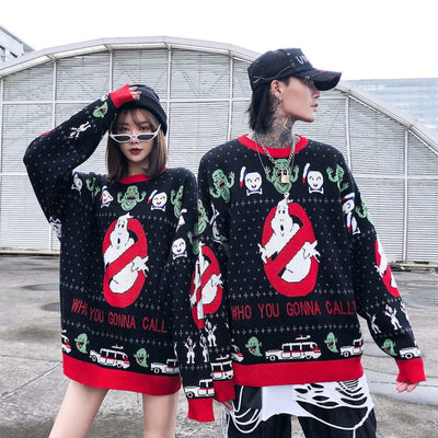 Halloween Couple Sweaters