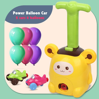 Inertia Flying Power Balloon Car